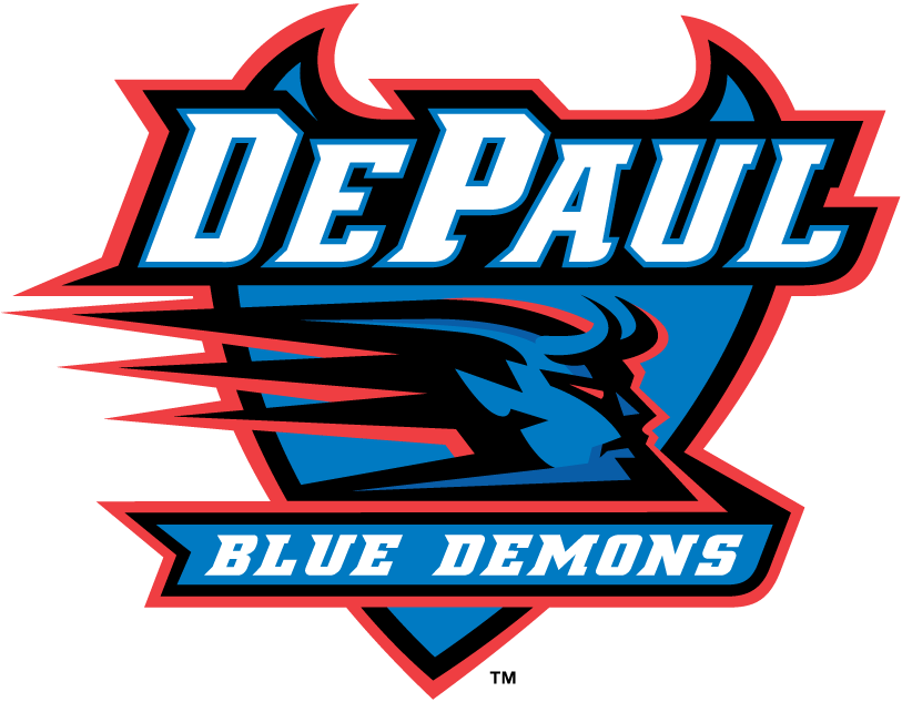 DePaul Blue Demons T shirt DIY iron-ons
